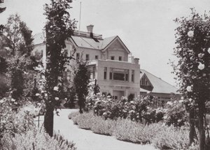 "Yarralumla," die Residenz des Generalgouverneurs, Canberra (s/w Foto) von Photographer Australian