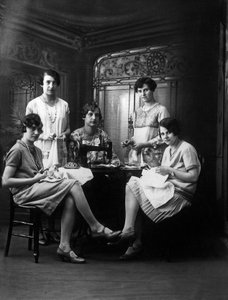 Nähwerkstatt, ca. 1920