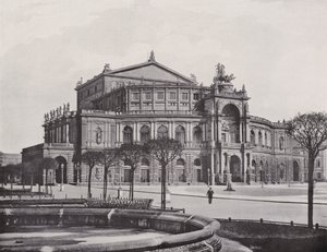 Das Königliche Hoftheater von Photographer German