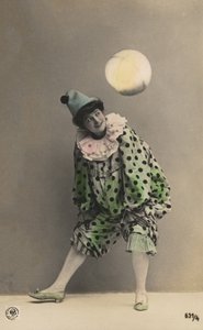 Mädchen als Clown verkleidet von Photographer German