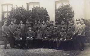 Gruppe deutscher Offiziere von Photographer German
