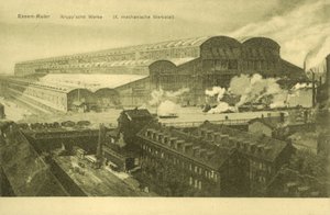 Krupp-Werke, Essen, Ruhr, Deutschland von Photographer German