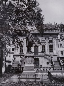 Leipzig: Goethe-Denkmal auf dem Naschmarkt von Photographer German