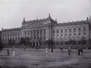 Leipzig: Königliche Universität (s/w Foto) von Photographer German