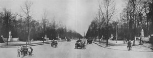 Panorama der Siegesallee von Photographer German