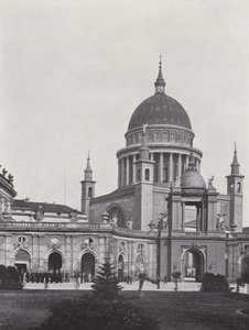 Potsdam, Stadtschloss, Fortunaportal und St. Nikolaikirche von Photographer German