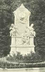 Robert-Schumann-Denkmal, Bonn, Deutschland von Photographer German