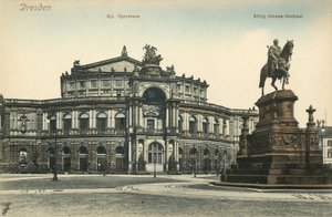 Die Oper, Dresden von Photographer German