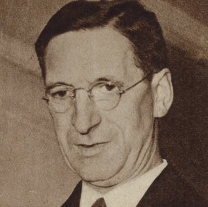 Eamon de Valera, irischer Politiker und Präsident (s/w Foto)