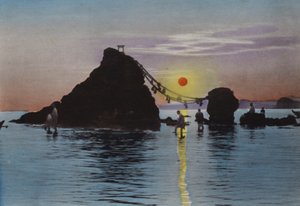 Japan, ca. 1912: Futamigaura, Ise von Photographer Japanese