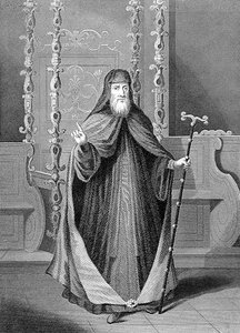 Der griechische Patriarch von Konstantinopel von Picart (after)