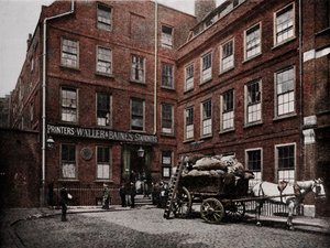 Dr. Johnsons Haus, City of London, ca. 1900-1911 von Pictorial Agency
