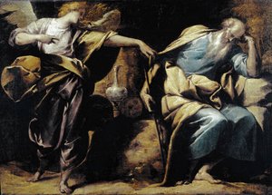 Elijas Traum, Detail von Pier Francesco Morazzone