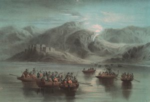 Landung von Garibaldis Männern bei Capo dell