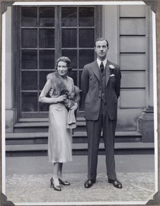 Lord Charles Cavendish und Adele Astaire an ihrem Hochzeitstag von Blaise Nicolas Le Sueur