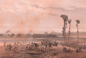 Treffen der Kaiser von Frankreich und Österreich in Villafranca di Verona von Blaise Nicolas Le Sueur