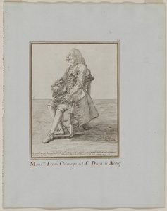 Monsieur Ition Chirurgo del sre. Duca di Nivers, 1749 von Pier Leone Ghezzi