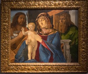 Madonna mit Kind und Johannes dem Täufer und Andreas