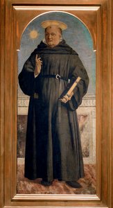 Polyptychon des heiligen Augustinus: Heiliger Nikolaus von Tolentino