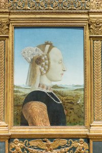 Porträts der Herzogin von Urbino, Battista Sforza