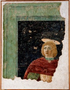 Heiliger Julian Fresko von Piero della Francesca von Piero della Francesca