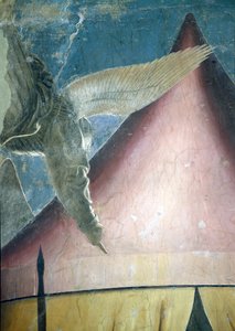 Der Traum von Konstantin (Detail) von Piero della Francesca