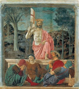 Die Auferstehung Christi, 1463-65 (Fresko) von Piero della Francesca