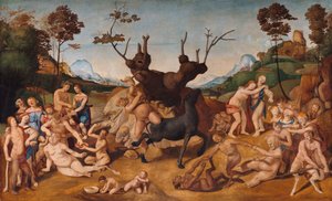 Die Missgeschicke des Silenus von Piero di Cosimo