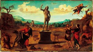 Der Mythos von Prometheus, um 1515 von Piero di Cosimo