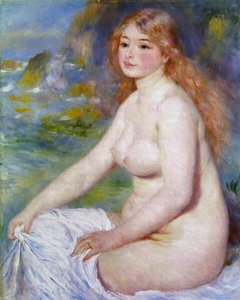 Blonde Badende von Pierre-Auguste Renoir
