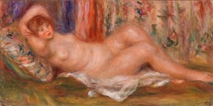 Liegende nackte Frau von Pierre-Auguste Renoir