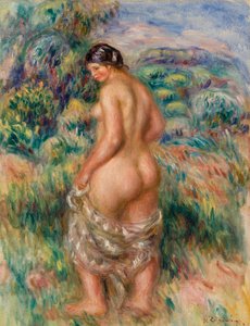 Stehende Badende von Pierre-Auguste Renoir