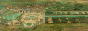 Ansicht des Schlosses Fontainebleau