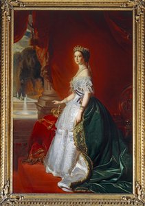 Porträt der Kaiserin Eugenie von Pierre-Désiré Guillemet