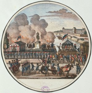 Proklamation des Landes in Gefahr am 22. Juli 1792, um 1794-1802 von Pierre Gabriel Berthault