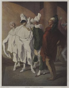 Detail von La Presentation von Pierre (after) Gavarni