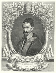 Papst Alexander VII. von Pierre (after) Mignard