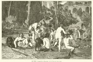 Frieden von Pierre (after) Puvis de Chavannes