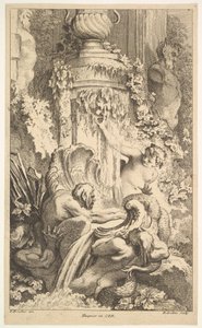 Naiaden, Tritonen und das Bad des Priapus, 1736