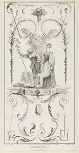 Der Schmeichler, Arabeske von Pierre Alexandre Aveline