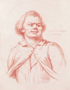 Danton wird zu seiner Hinrichtung geführt, 1794