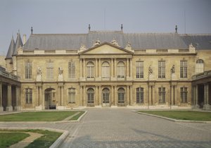 Fassade des Hôtel de Soubise, erbaut 1705-09