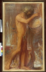 Orpheus spielt die Zither von Pierre Amedee Marcel Beronneau