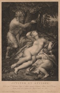 Jupiter und Antiope von Pierre Audouin