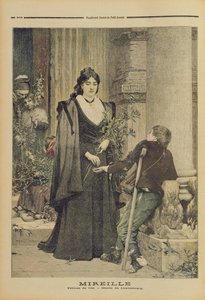 Mireille, aus der illustrierten Beilage des 