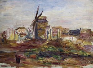 Eine Windmühle von Pierre Auguste Renoir