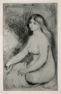 Sitzende Badende, ca. 1905 von Pierre Auguste Renoir