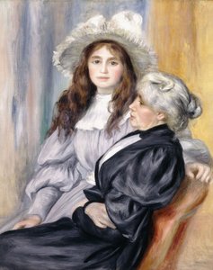 Berthe Morisot und ihre Tochter Julie Manet, 1894