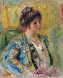 Büste einer Frau in orientalischer Tracht, ca. 1895