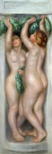 Karyatiden, ca. 1910 von Pierre Auguste Renoir